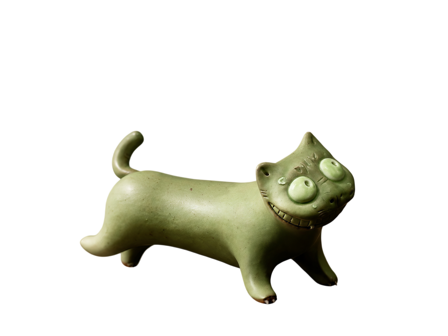 Mao Mao One-of-a-Kind Handmade Ceramic Cat-Inspired