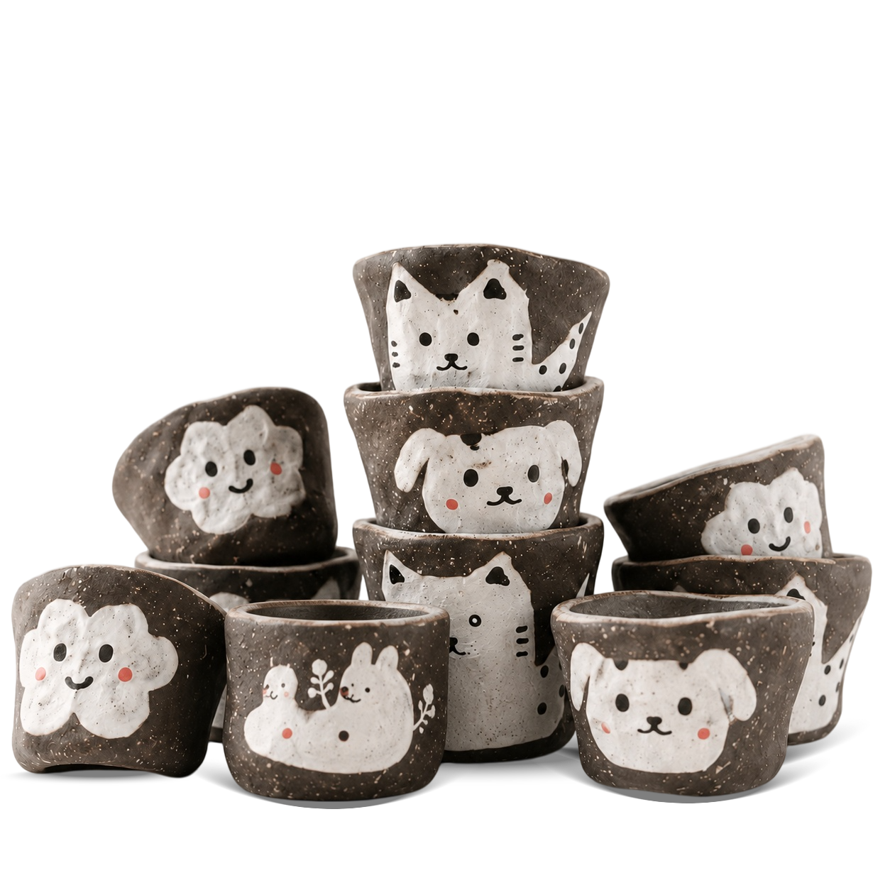 Jingdezhen Ceramic Candle Holder – Hand-Painted Scented Candle with Choice of Scents (Assorted Patterns)