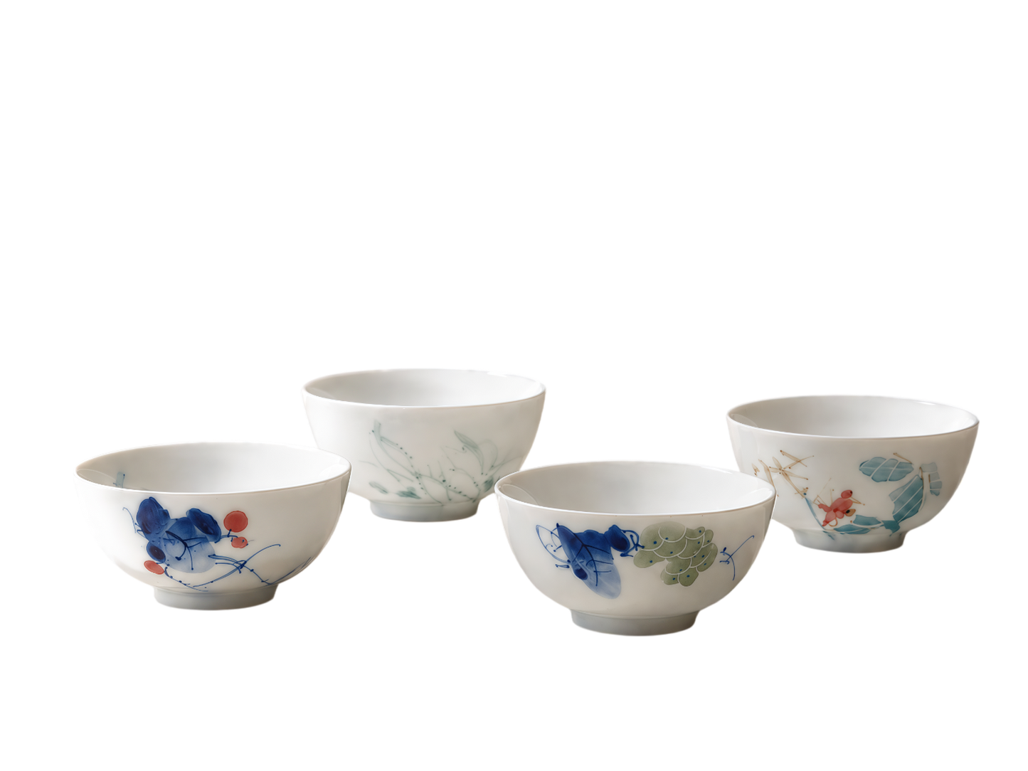 Jingdezhen Hand-Painted Thin Porcelain Gongfu Teacup