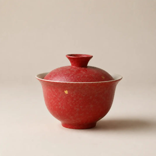 Lucky Red Two-Piece Gaiwan