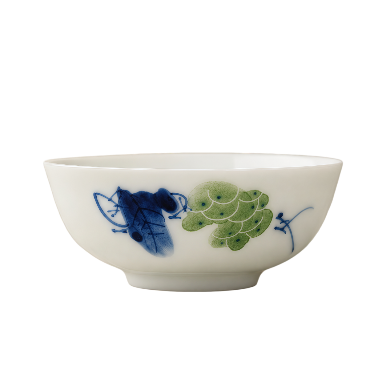 Jingdezhen Hand-Painted Thin Porcelain Gongfu Teacup